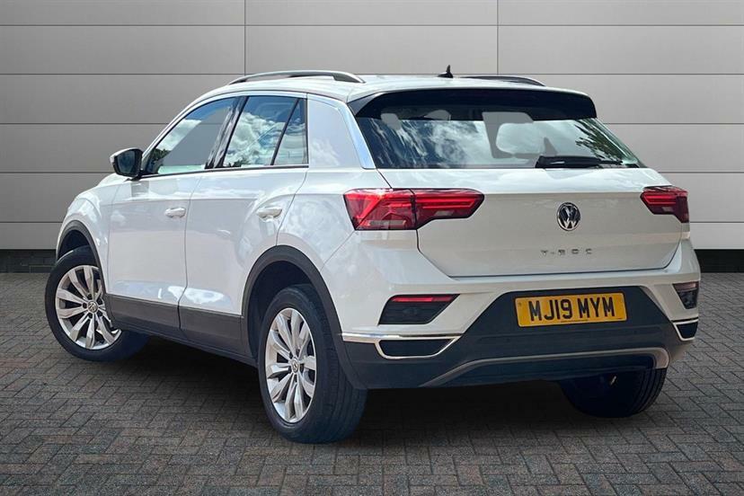 Volkswagen T-Roc 1.0 Tsi Se MJ19MYM White #3