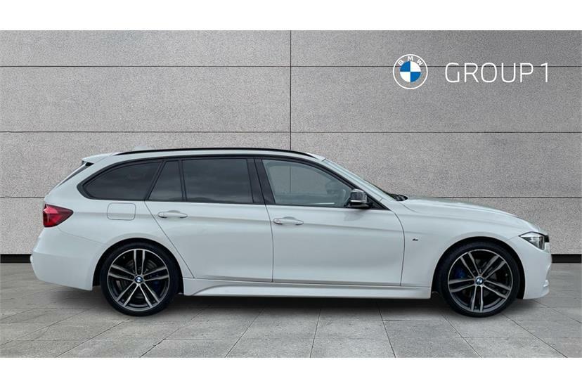 BMW 3 Series 320D M Sport Shadow Edition White #3