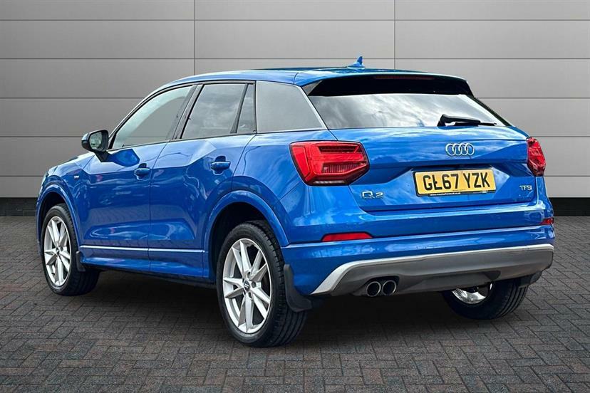 Audi Q2 1.4 Tfsi S Line GL67YZK Blue #3