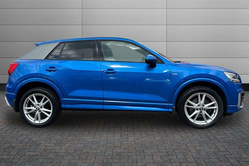 Audi Q2 1.4 Tfsi S Line GL67YZK Blue #4