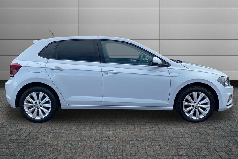 Volkswagen Polo 1.0 Tsi Match Hatchback 95 Ps MW20WJK White #4