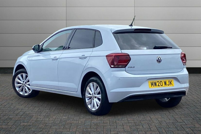 Volkswagen Polo 1.0 Tsi Match Hatchback 95 Ps MW20WJK White #3