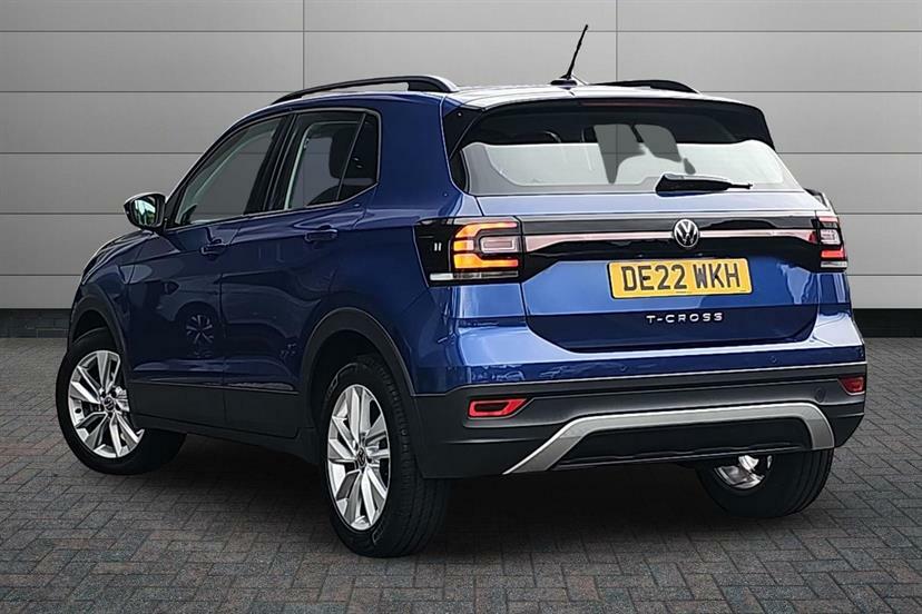 Volkswagen T-Cross 1.0 Tsi 110 Se DE22WKH Blue #3