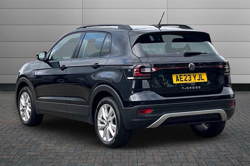 Volkswagen T-Cross 1.0 Tsi Se AE23YJL Black #3