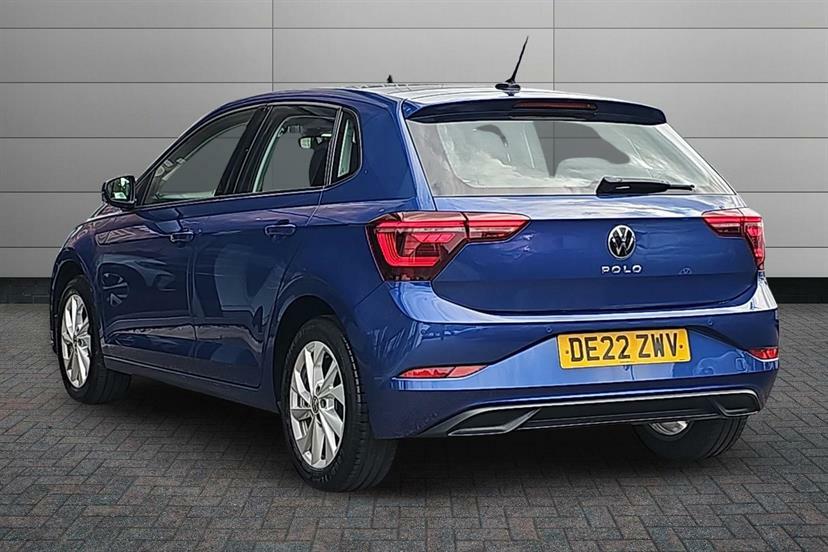 Volkswagen Polo 1.0 Tsi Style DE22ZWV Blue #3