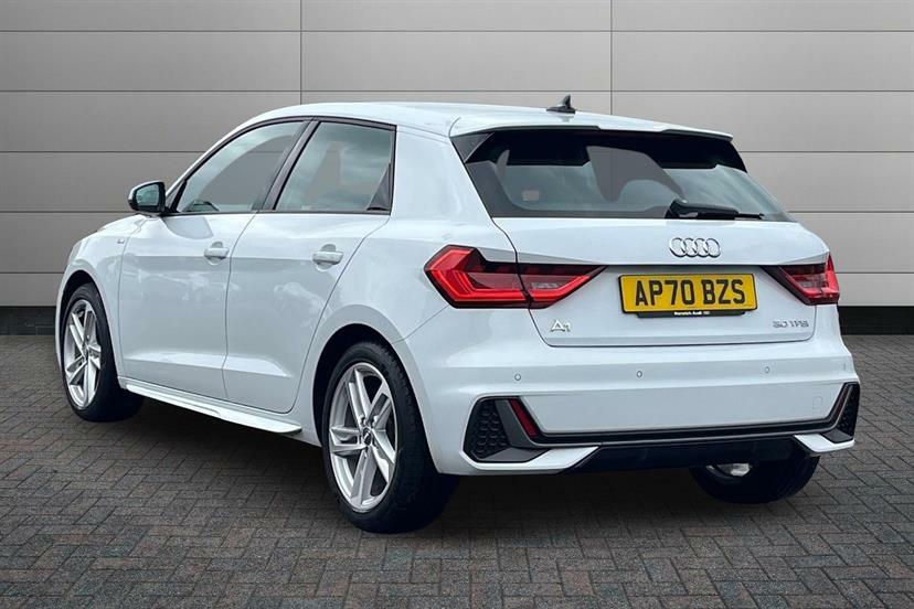 Audi A1 30 Tfsi S Line Tech Pack AP70BZS White #3