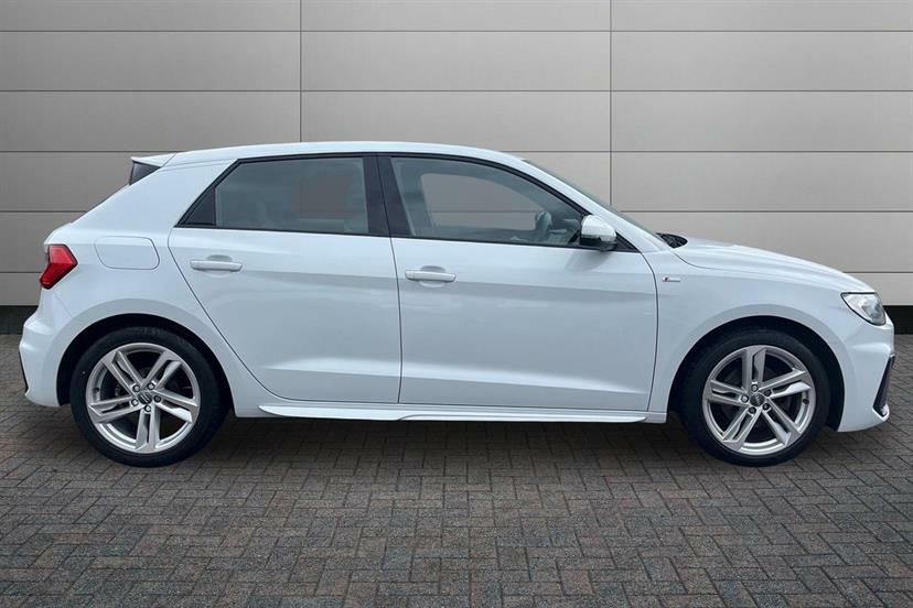 Audi A1 30 Tfsi S Line Tech Pack AP70BZS White #4
