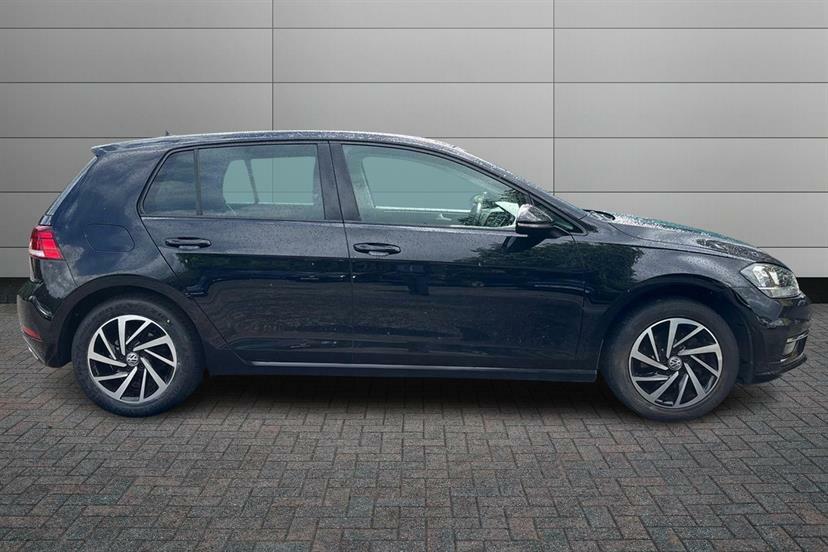 Volkswagen Golf 1.5 Tsi Evo 150 Match Dsg YH19ZJL Black #4