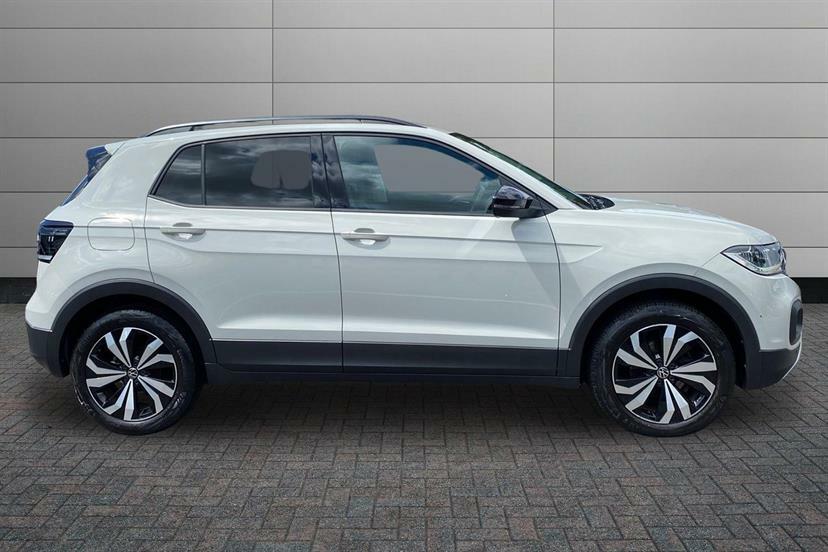 Volkswagen T-Cross 1.0 Tsi 110 Black Edition OY71LDC Grey #4