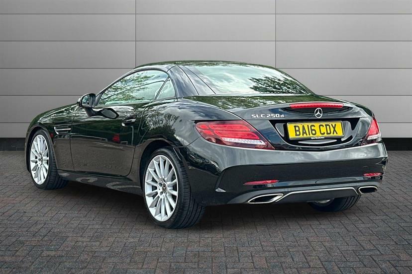 Mercedes-Benz SLC 250D Amg Line 9G-tronic Black #2