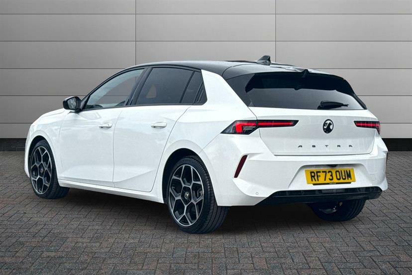 Vauxhall Astra 1.2 Turbo 130 Gs RF73OUM White #3