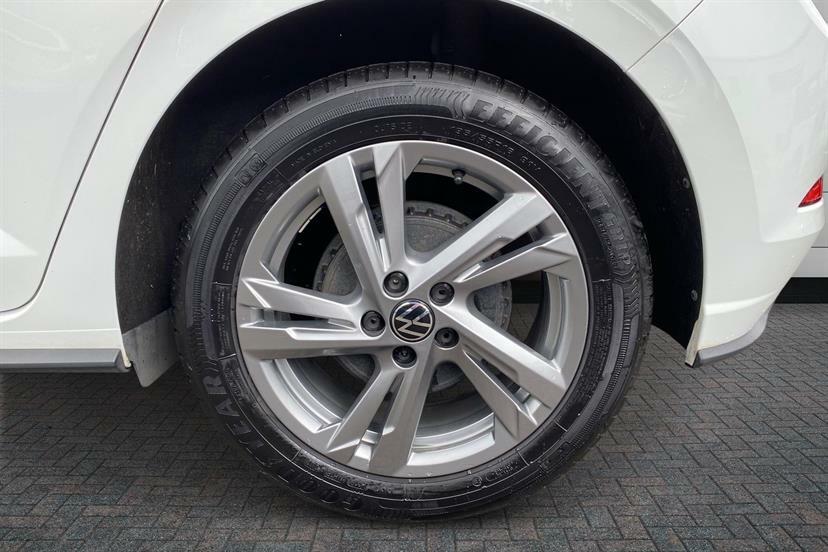 Volkswagen Polo 1.0 Tsi R-line WU73MMK White #5