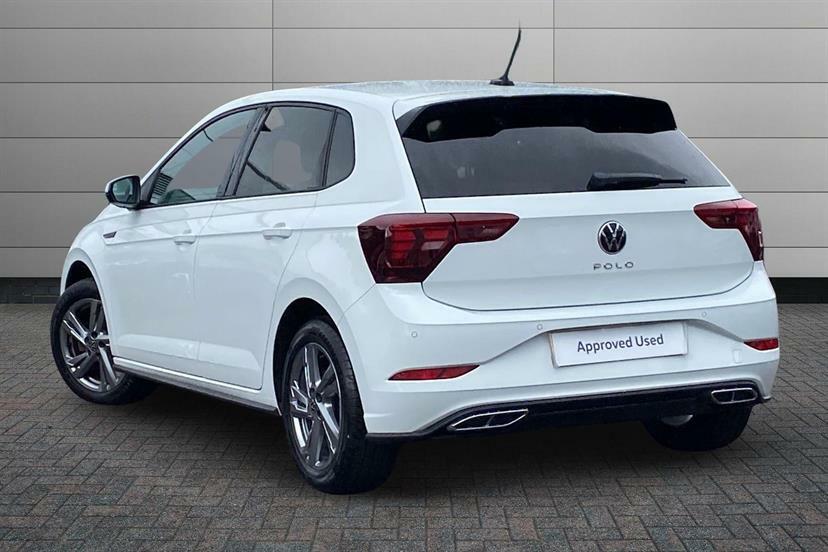 Volkswagen Polo 1.0 Tsi R-line WU73MMK White #3