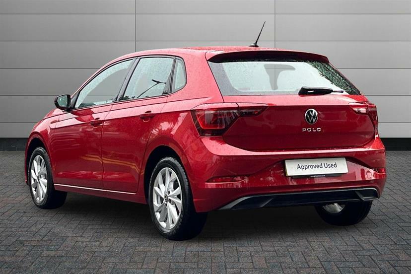 Volkswagen Polo 1.0 Tsi Style LY73AMO Red #3