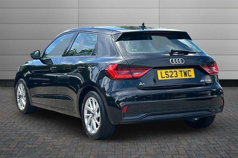 Audi A1 25 Tfsi Sport LS23TWC Black #3