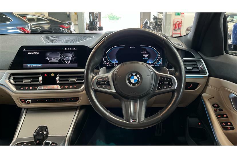 BMW 3 Series 2.0 320D M Sport Saloon Blue #5