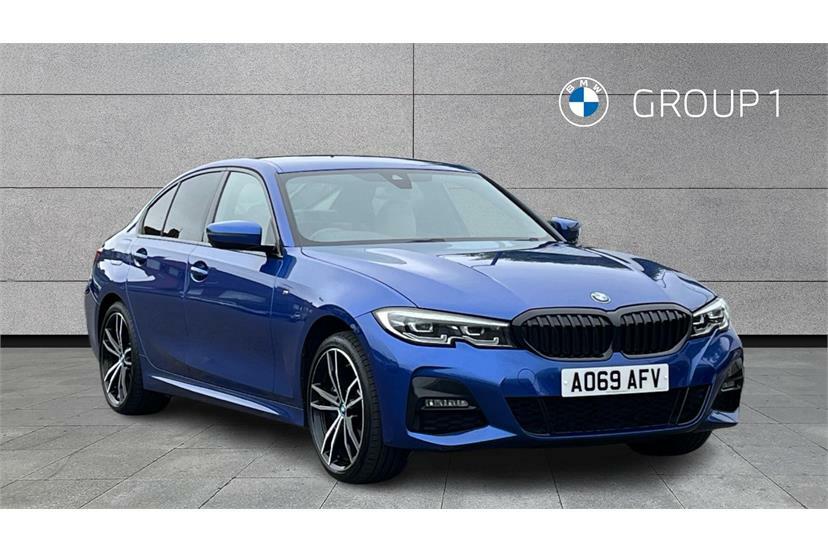 BMW 3 Series 2.0 320D M Sport Saloon Blue #1