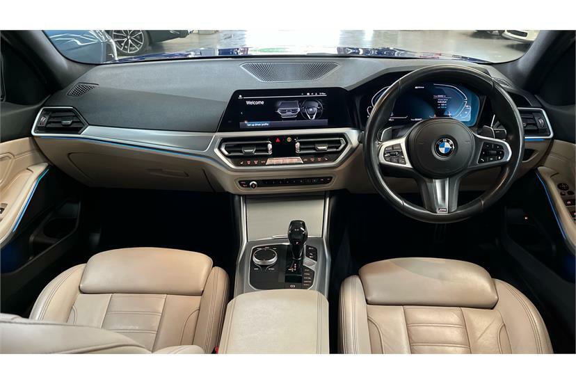BMW 3 Series 2.0 320D M Sport Saloon Blue #4