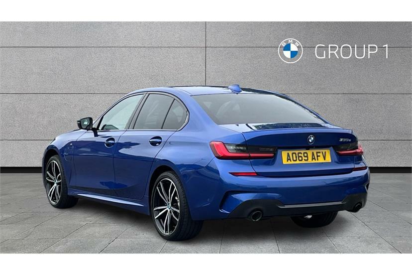 BMW 3 Series 2.0 320D M Sport Saloon Blue #2