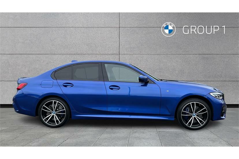 BMW 3 Series 2.0 320D M Sport Saloon Blue #3