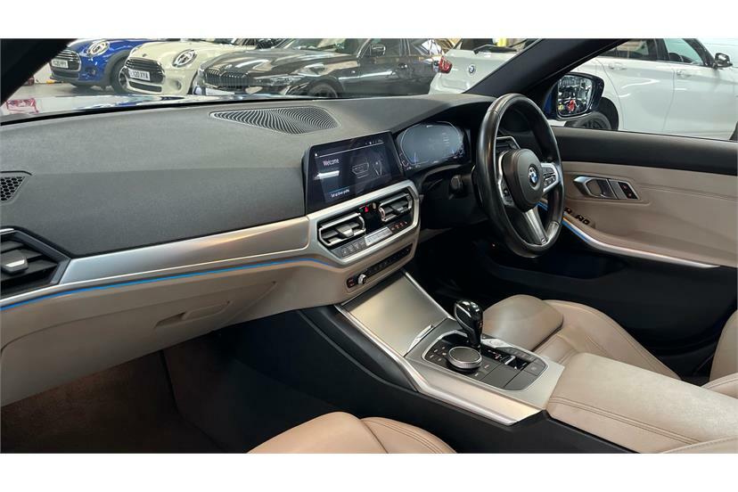 BMW 3 Series 2.0 320D M Sport Saloon Blue #6
