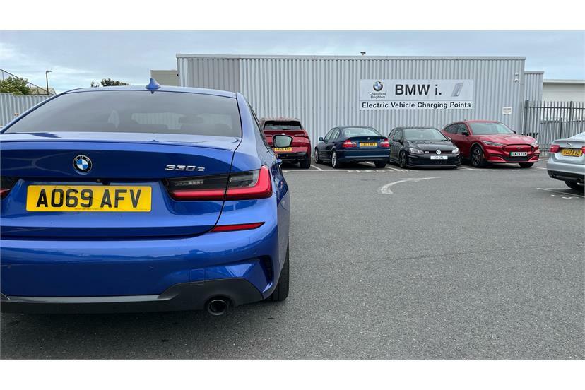 BMW 3 Series 2.0 320D M Sport Saloon Blue #20