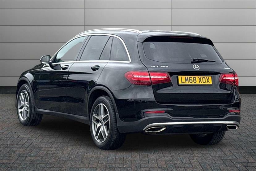 Mercedes-Benz GLC Class 250 4Matic Amg Line 9G-tronic LM68XOX Black #2