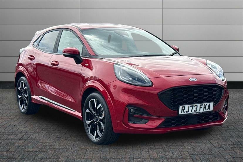 Ford Puma 1.0 Ecoboost Hybrid Mhev St-line X Dct Red