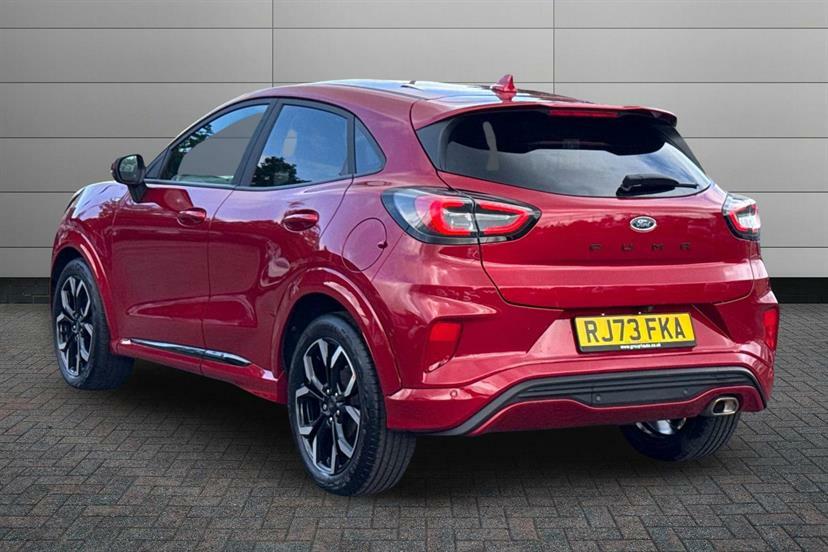 Ford Puma 1.0 Ecoboost Hybrid Mhev St-line X Dct RJ73FKA Red #3