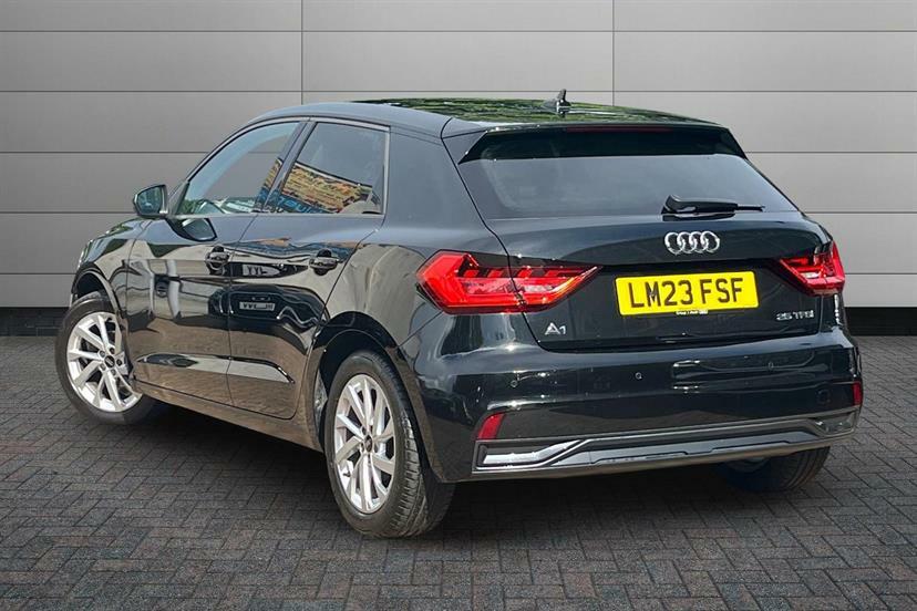 Audi A1 25 Tfsi Sport S Tronic LM23FSF Black #3