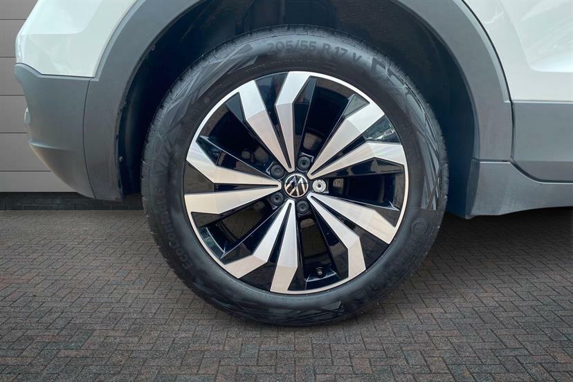 Volkswagen T-Cross 1.0 Tsi 110 Black Edition MW73XEL White #5