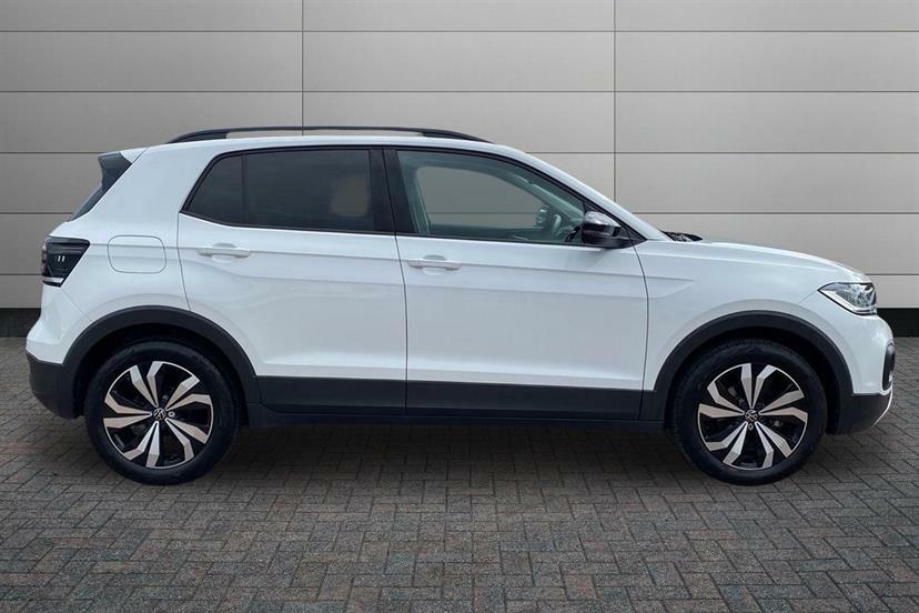 Volkswagen T-Cross 1.0 Tsi 110 Black Edition MW73XEL White #4