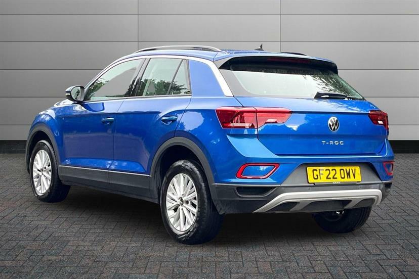Volkswagen T-Roc 1.5 Tsi Life Dsg GF22OWV Blue #3
