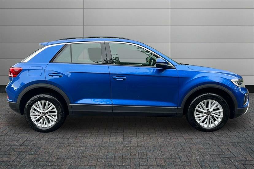 Volkswagen T-Roc 1.5 Tsi Life Dsg GF22OWV Blue #4