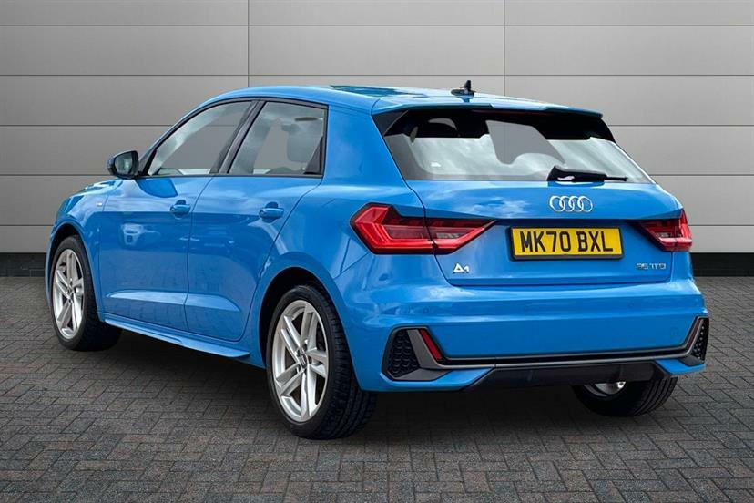 Audi A1 35 Tfsi S Line S Tronic Blue #3