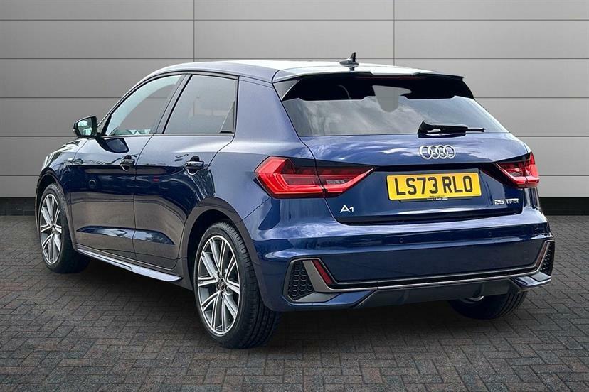 Audi A1 25 Tfsi S Line LS73RLO Blue #3