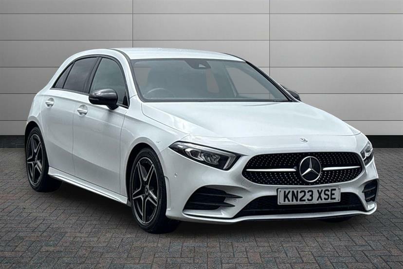 Mercedes-Benz A Class A200d Amg Line Executive White