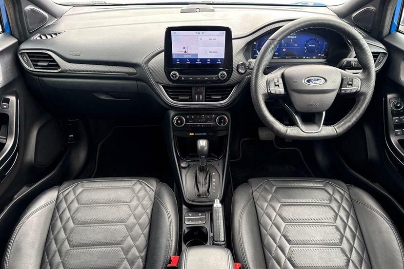 Ford Puma 1.0 Ecoboost Hybr Mhev 155 St-line Vignale Dct YO23CFZ Blue #6