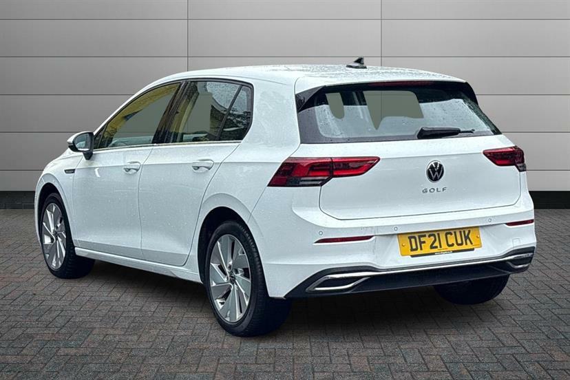 Volkswagen Golf 2.0 Tdi 150 Style Dsg DF21CUK White #3