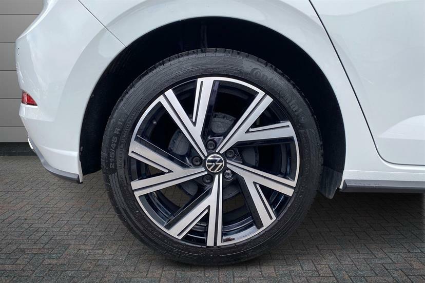 Volkswagen Polo 1.0 Tsi R-line Dsg MK74CTU White #5