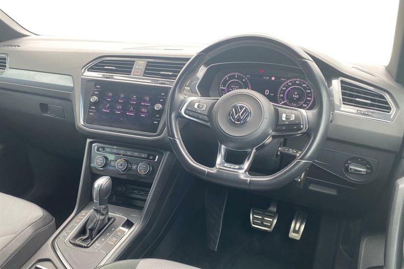 Volkswagen Tiguan 2.0 Tdi 150 R-line Dsg GJ68OTW White #6