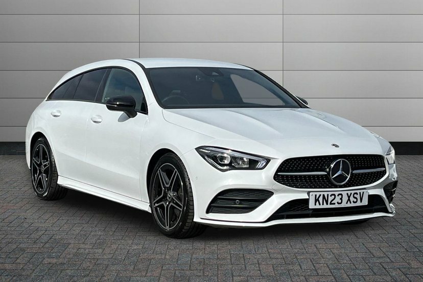 Mercedes-Benz CLA Class Cla200 Amg Line Executive Shooting Brake Pet White