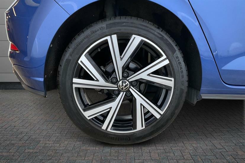 Volkswagen Polo 1.0 Tsi 110 R-line Dsg DF73JWE Blue #5