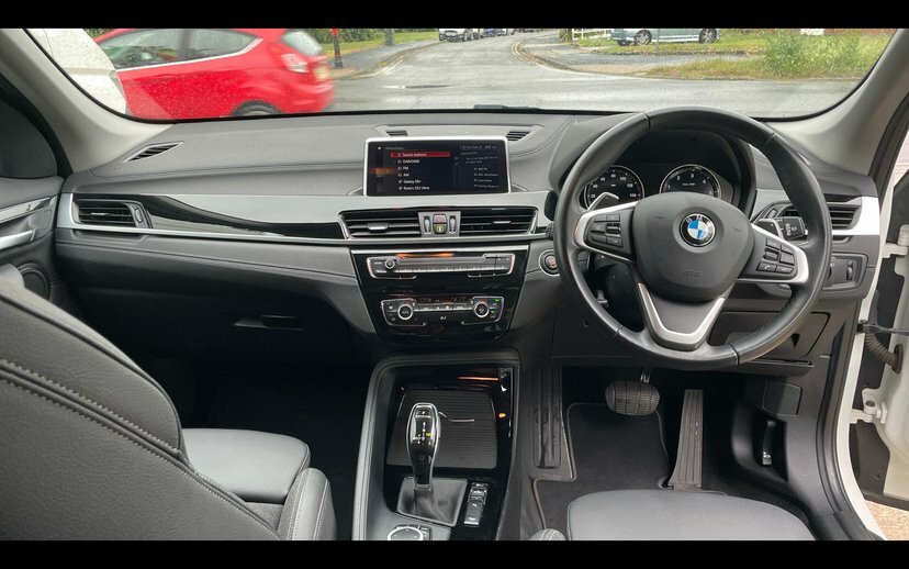 BMW X1 X1 Xdrive18d Sport White #4