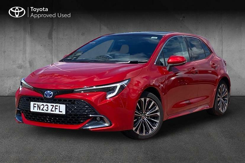 Toyota Corolla 2.0 Hybrid Design Cvt Red #3
