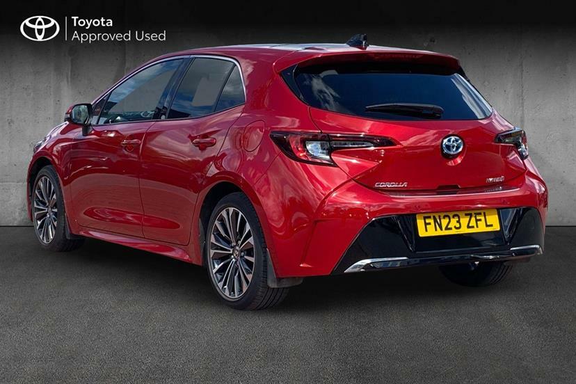 Toyota Corolla 2.0 Hybrid Design Cvt Red #4