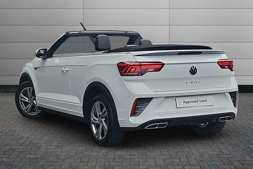 Volkswagen T-Roc 1.5 Tsi R-line Dsg DC72MLY White #3