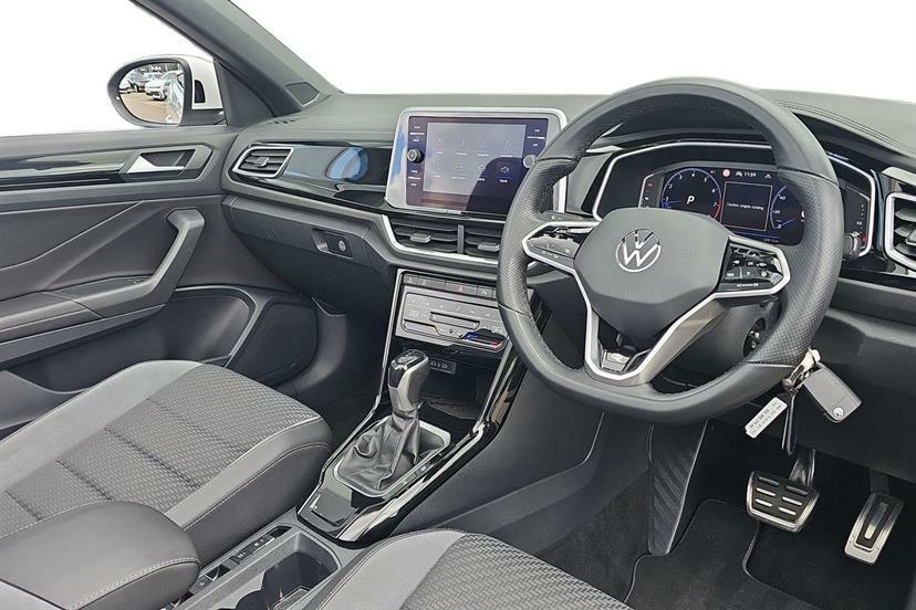 Volkswagen T-Roc 1.5 Tsi R-line Dsg DC72MLY White #6