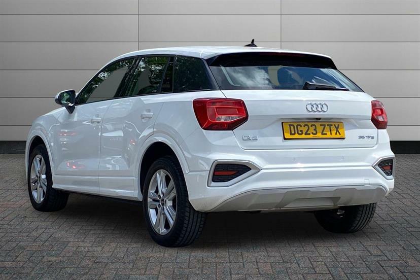 Audi Q2 35 Tfsi Sport S Tronic Cs DG23ZTX White #2