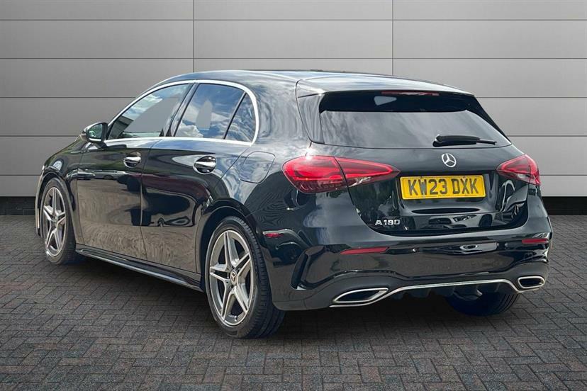 Mercedes-Benz A Class A180 Amg Line Premium KW23DXK Black #2